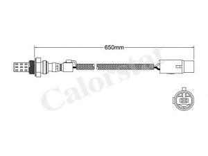 CALORSTAT by Vernet LS120009 lambda jutiklis 
 Variklis -> Variklio elektra
MD131448, MD147878, MD150608, MD150609
