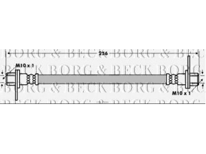 BORG & BECK BBH7694 stabdžių žarnelė 
 Stabdžių sistema -> Stabdžių žarnelės
MN 116236