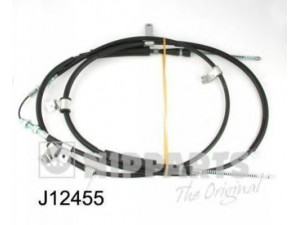 NIPPARTS J12455 trosas, stovėjimo stabdys 
 Stabdžių sistema -> Valdymo svirtys/trosai
54400-75F00, 54400-75F10