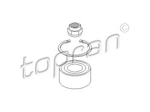 TOPRAN 720 201 rato guolio komplektas 
 Ašies montavimas/vairavimo mechanizmas/ratai -> Rato stebulė/montavimas -> Rato guolis
3350 32, 3350 32