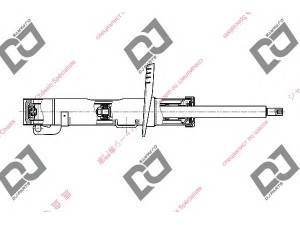 DJ PARTS DS1762GS amortizatorius 
 Pakaba -> Amortizatorius
6Q0413031AJ, 6Q0413031AP, 6Q0413031BJ