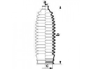SPIDAN 84087 gofruotoji membrana, vairavimas 
 Vairavimas -> Gofruotoji membrana/sandarinimai
31137SA000