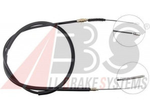 A.B.S. K12517 trosas, stovėjimo stabdys 
 Stabdžių sistema -> Valdymo svirtys/trosai
8967481