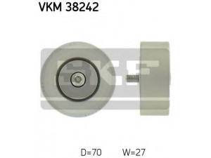 SKF VKM 38242 kreipiantysis skriemulys, V formos rumbuotas diržas 
 Diržinė pavara -> V formos rumbuotas diržas/komplektas -> Laisvasis/kreipiamasis skriemulys
11 28 7 780 124, 11 28 7 799 464