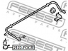FEBEST 2123-FOCR šarnyro stabilizatorius
1767896