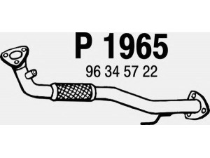 FENNO P1965 išleidimo kolektorius 
 Išmetimo sistema -> Išmetimo vamzdžiai
BM50126, 96345722, 96345722