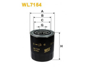 WIX FILTERS WL7154 alyvos filtras 
 Filtrai -> Alyvos filtras
OK161, VSY114302, VSY114302A, VSY114302B