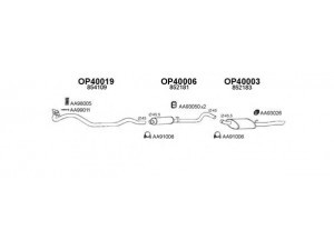 VENEPORTE 400235 išmetimo sistema 
 Išmetimo sistema -> Išmetimo sistema, visa