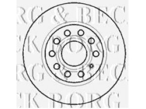 BORG & BECK BBD4315 stabdžių diskas 
 Dviratė transporto priemonės -> Stabdžių sistema -> Stabdžių diskai / priedai
1K0615301K, 1K0615301T, 5C0615301A