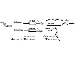 ERNST 040788 išmetimo sistema 
 Išmetimo sistema -> Išmetimo sistema, visa