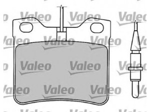 VALEO 597243 stabdžių trinkelių rinkinys, diskinis stabdys 
 Techninės priežiūros dalys -> Papildomas remontas
4251-30, 425130, 4252-08, 4252-66