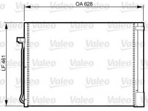 VALEO 814367 kondensatorius, oro kondicionierius 
 Oro kondicionavimas -> Kondensatorius
64 50 9 239 992, 64 53 6 972 553