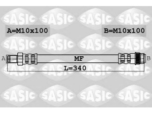 SASIC 6604011 stabdžių žarnelė 
 Stabdžių sistema -> Stabdžių žarnelės
8200062202