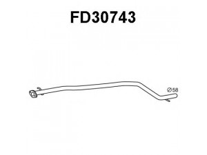 VENEPORTE FD30743 išleidimo kolektorius 
 Išmetimo sistema -> Išmetimo vamzdžiai
1343857, 1445997, 1518069, 2S715D259CB