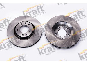 KRAFT AUTOMOTIVE 6045580 stabdžių diskas 
 Stabdžių sistema -> Diskinis stabdys -> Stabdžių diskas
95 661 813, 96 099 616, 4246 F4
