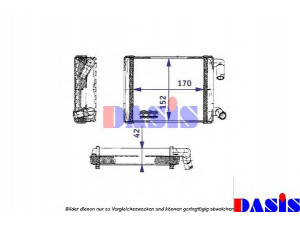 AKS DASIS 139360N šilumokaitis, salono šildymas 
 Šildymas / vėdinimas -> Šilumokaitis
0028353601, A0028353601