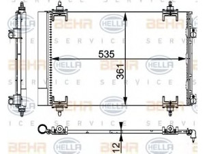 HELLA 8FC 351 317-564 kondensatorius, oro kondicionierius 
 Oro kondicionavimas -> Kondensatorius
6455 CX, 6455.GH, 96.825.315.80