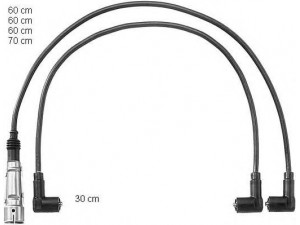 BERU PRO001 uždegimo laido komplektas 
 Kibirkšties / kaitinamasis uždegimas -> Uždegimo laidai/jungtys