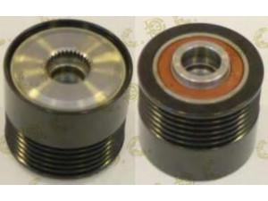 AUTOKIT 03.80845 laisvos eigos sankaba, kint. sr. generatorius 
 Diržinė pavara -> Laisvos eigos sankaba, kint. sr. generatorius
0077363954, 1204392, 55186280, 437504