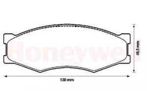 BENDIX 572312B stabdžių trinkelių rinkinys, diskinis stabdys 
 Techninės priežiūros dalys -> Papildomas remontas
069052940, 4106001W26, 4106009W93