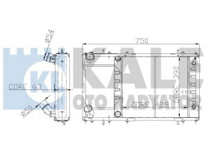 KALE OTO RADYATÖR 121299 radiatorius, variklio aušinimas
ESR-3683-LD, ESR3683