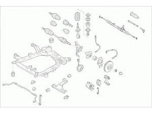 BOGE OPEL-ZAFIR-FB003 vairavimo mechanizmas; rato pakaba 
 Ašies montavimas/vairavimo mechanizmas/ratai -> Prekių paieška pagal schemą