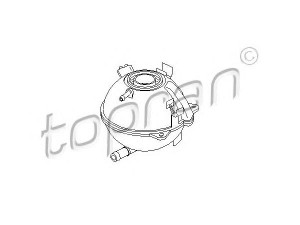 TOPRAN 110 055 išsiplėtimo bakelis, aušinimo skystis 
 Aušinimo sistema -> Radiatorius/alyvos aušintuvas -> Išsiplėtimo bakelis, variklio aušinimo skystis
1K0 121 407A, 1K0 121 407A, 1K0 121 407A