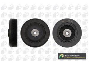 BGA DP1053 skriemulys, alkūninis velenas 
 Diržinė pavara -> Dirželio skriemulys
7700109260, 7700738072, 8200458960