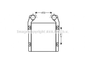 AVA QUALITY COOLING RE4079 tarpinis suslėgto oro aušintuvas, kompresorius 
 Variklis -> Oro tiekimas -> Įkrovos agregatas (turbo/superįkrova) -> Tarpinis suslėgto oro aušintuvas
5001823448, 5001831721, 5010140367