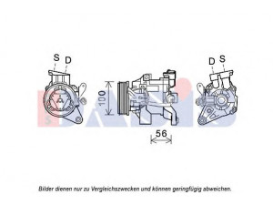 AKS DASIS 852677N kompresorius, oro kondicionierius 
 Oro kondicionavimas -> Kompresorius/dalys
73111SC000, 73111SC001