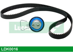 LUCAS ENGINE DRIVE LDK0016 paskirstymo diržo komplektas 
 Techninės priežiūros dalys -> Papildomas remontas