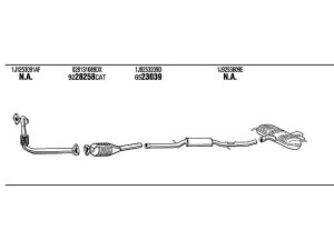 WALKER VW26088A išmetimo sistema 
 Išmetimo sistema -> Išmetimo sistema, visa