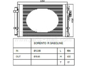 PARTS-MALL PXNCB-085 kondensatorius, oro kondicionierius 
 Oro kondicionavimas -> Kondensatorius
976062P500
