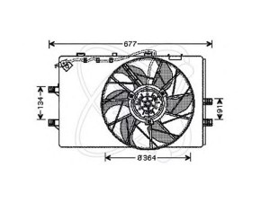 ELECTRO AUTO 32VM003 ventiliatorius, radiatoriaus 
 Aušinimo sistema -> Oro aušinimas
1685000593