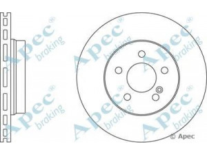 APEC braking DSK2613 stabdžių diskas 
 Dviratė transporto priemonės -> Stabdžių sistema -> Stabdžių diskai / priedai
2044230712, A0004231212
