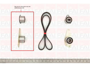 FAI AutoParts TBK46 paskirstymo diržo komplektas 
 Techninės priežiūros dalys -> Papildomas remontas
7701469776, 7701469776(KIT)
