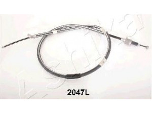 ASHIKA 131-02-2047L trosas, stovėjimo stabdys 
 Stabdžių sistema -> Valdymo svirtys/trosai
4643024090, 4643024090