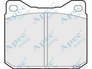 APEC braking PAD267 stabdžių trinkelių rinkinys, diskinis stabdys
0024202420, 281698151, 281698151A
