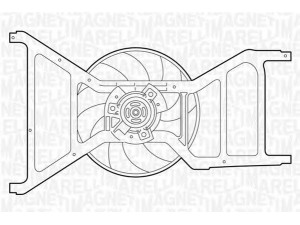 MAGNETI MARELLI 069422353010 ventiliatorius, radiatoriaus 
 Aušinimo sistema -> Oro aušinimas
7701051492, 7701051494, 7701051495