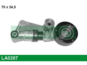 LUCAS ENGINE DRIVE LA0287 diržo įtempiklis, V formos rumbuotas diržas 
 Diržinė pavara -> V formos rumbuotas diržas/komplektas -> Dirželio įtempiklis (įtempimo blokas)
11281717387, 1717387