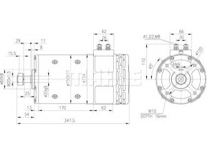 MAHLE ORIGINAL MM 306 elektrovariklis