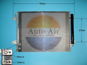 AUTO AIR GLOUCESTER 16-1391A kondensatorius, oro kondicionierius 
 Oro kondicionavimas -> Kondensatorius
3C0820411F, 3C0820411H