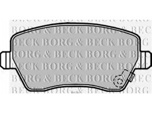 BORG & BECK BBP2297 stabdžių trinkelių rinkinys, diskinis stabdys 
 Techninės priežiūros dalys -> Papildomas remontas
D10601HA0A, D10601HA0B, D10FM1HA0A