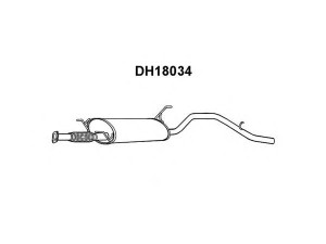 VENEPORTE DH18034 galinis duslintuvas 
 Išmetimo sistema -> Duslintuvas
1740587419000