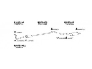 VENEPORTE 550225 išmetimo sistema 
 Išmetimo sistema -> Išmetimo sistema, visa