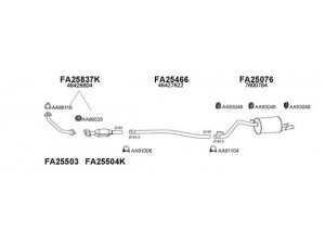 VENEPORTE 250113 išmetimo sistema 
 Išmetimo sistema -> Išmetimo sistema, visa