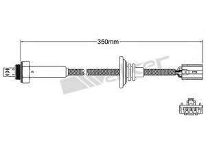 WALKER PRODUCTS 250-24778 lambda jutiklis 
 Variklis -> Variklio elektra
30630130