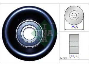 INA 531 0827 10 įtempiklio skriemulys, V formos rumbuotas diržas 
 Diržinė pavara -> V formos rumbuotas diržas/komplektas -> Įtempiklio skriemulys
31180-PNA-003, 31180-PNA-J01, 31180-PNA-003