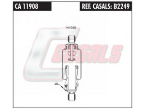 CASALS B2249 amortizatorius, kabinos pakaba 
 Kėbulas -> Vairuotojo kabina -> Pakaba, vairuotojo kabina
5010228908, 5010228908A, 5010228908B