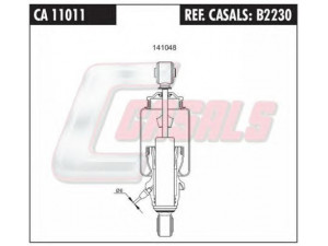 CASALS B2230 amortizatorius, kabinos pakaba 
 Kėbulas -> Vairuotojo kabina -> Pakaba, vairuotojo kabina
9428905319, 9428905919, 9438903819